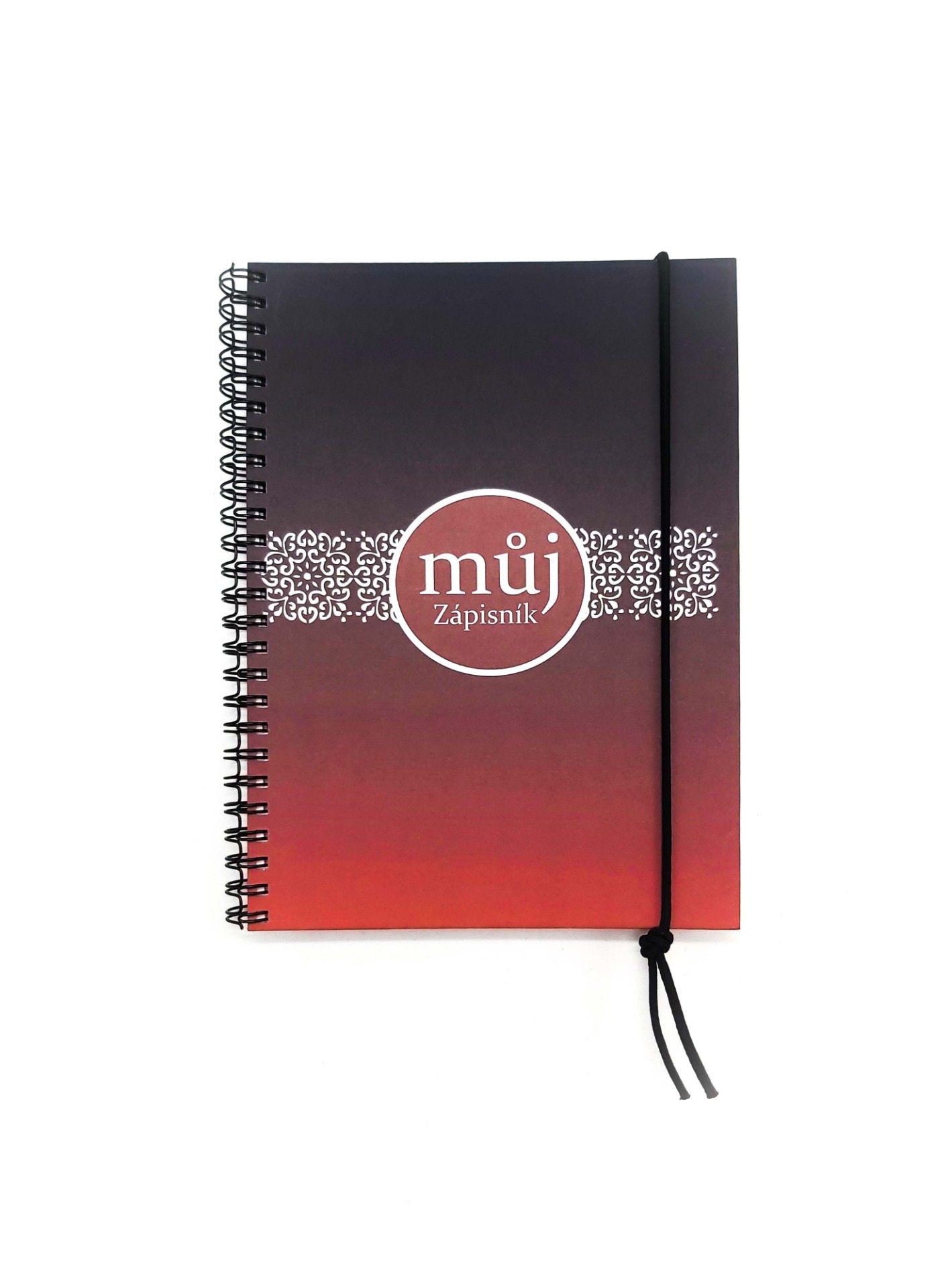Zápisník A5 (červeno - černý)