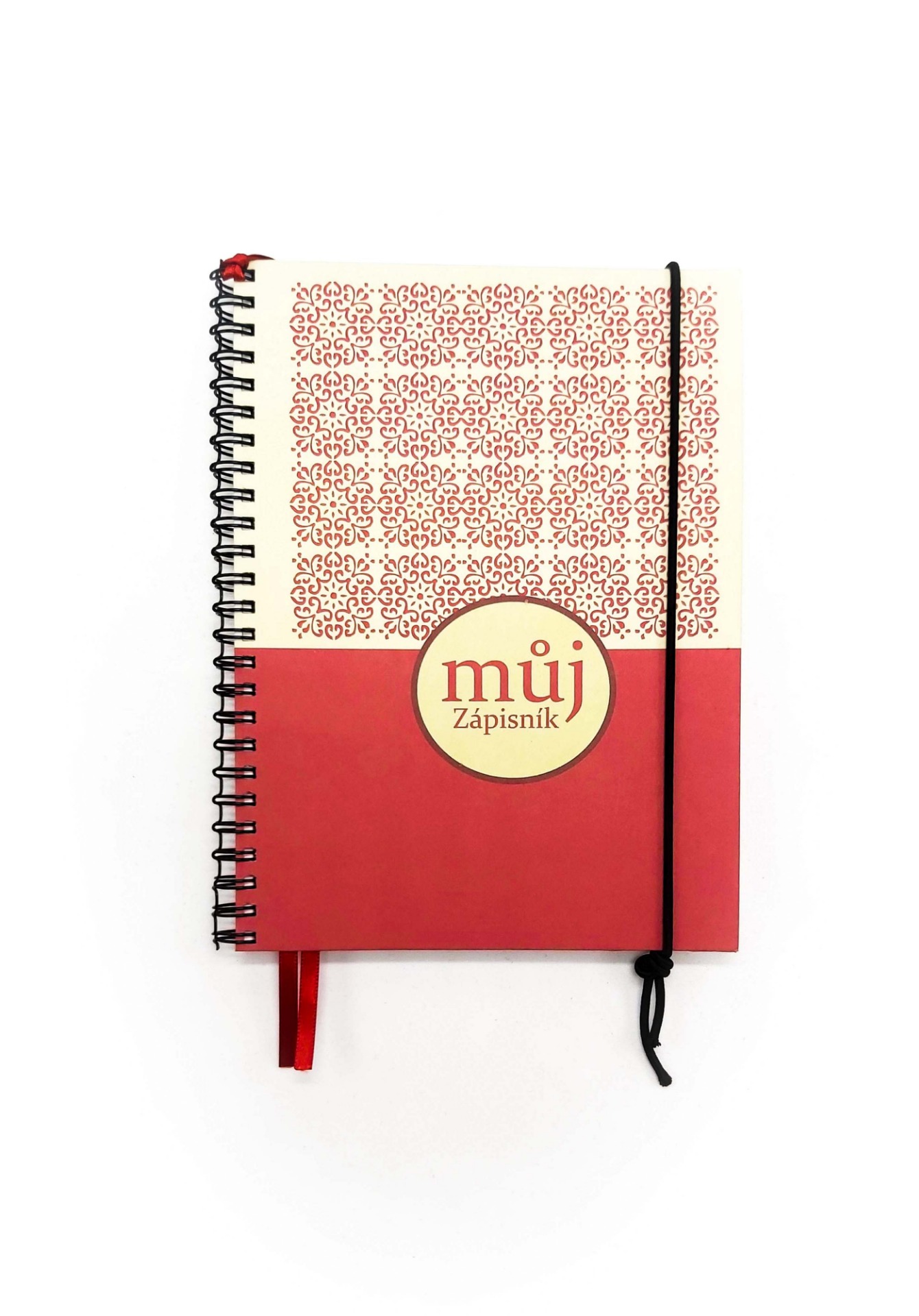 Zápisník A5 (žluto - červený)