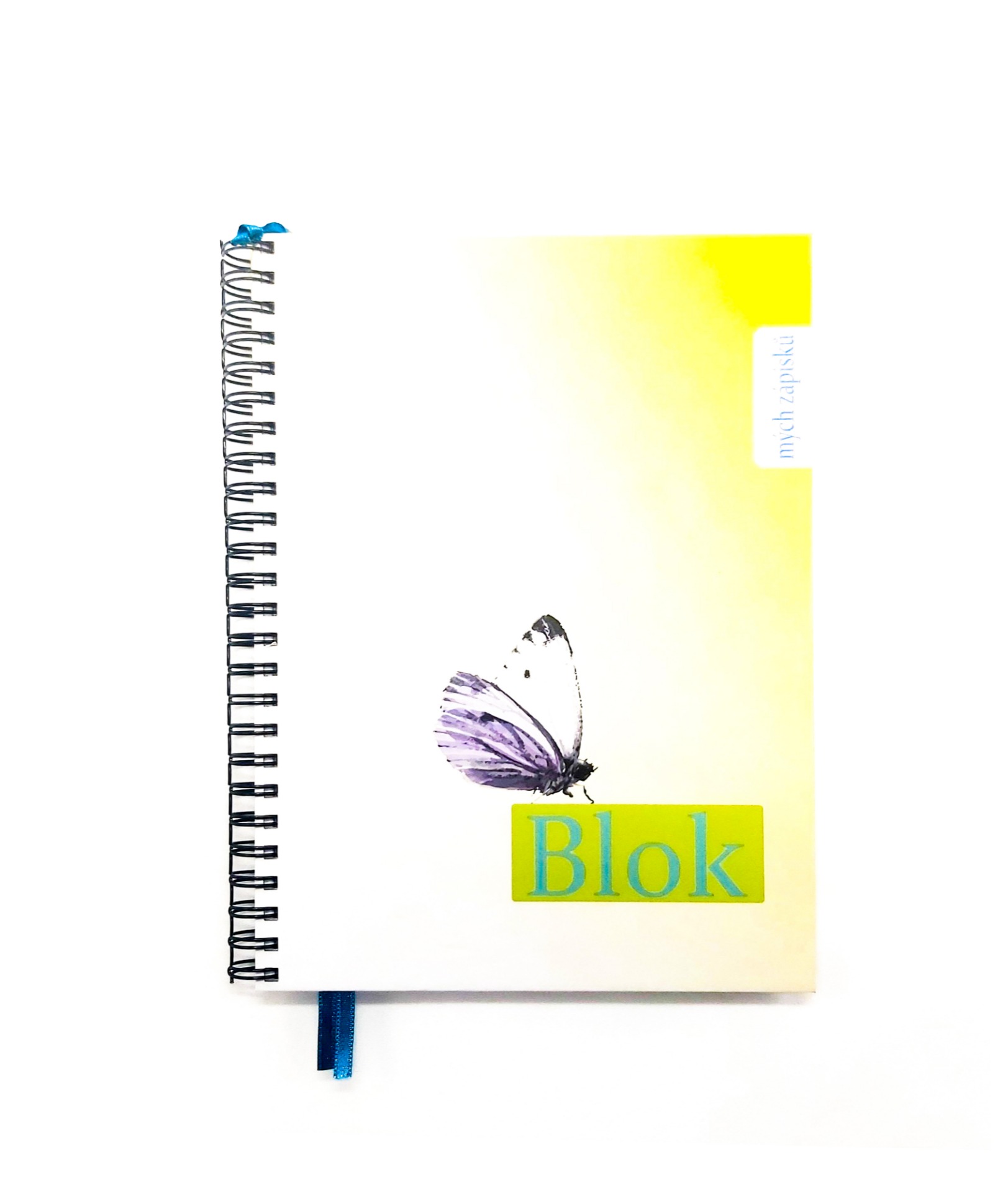 Blok mých zápisků - Jarní motivy (motýl)
