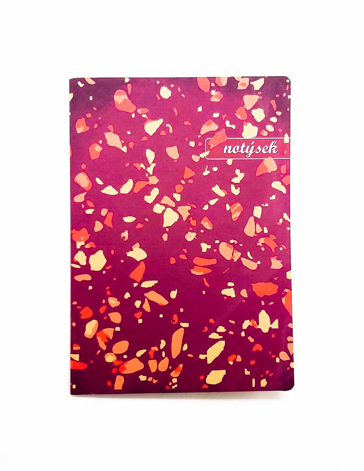 Veselý Notýsek - A6, malinová