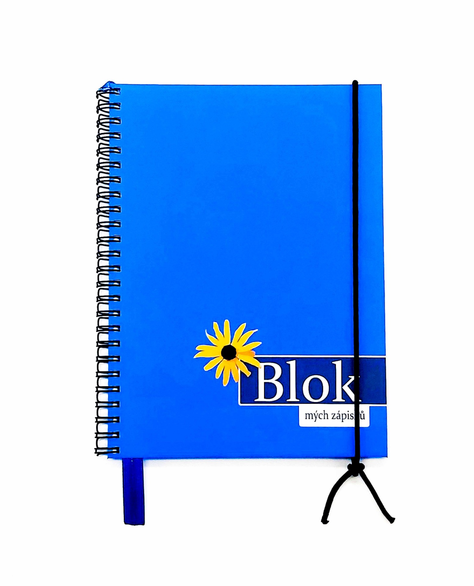 Blok mých poznámek - Azurová modrá