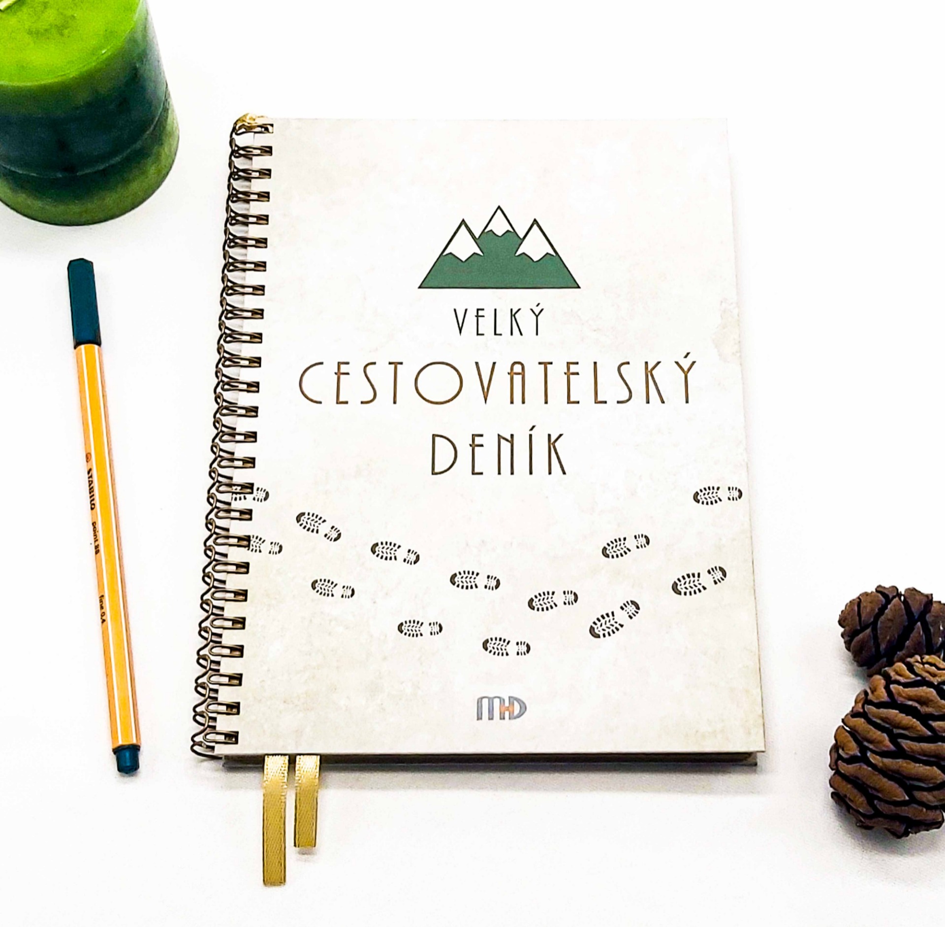 Velký cestovatelský deník - VINTAGE 